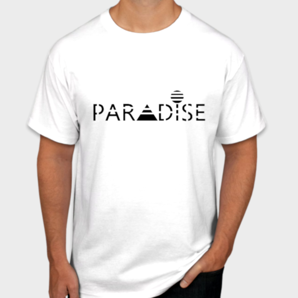 PARADISE - 'The North Star' White & Black T-Shirt